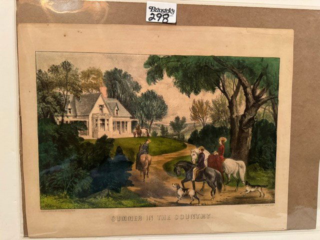 Summer in the Country, Currier & Ives, Sm. Folio (1 of 1)