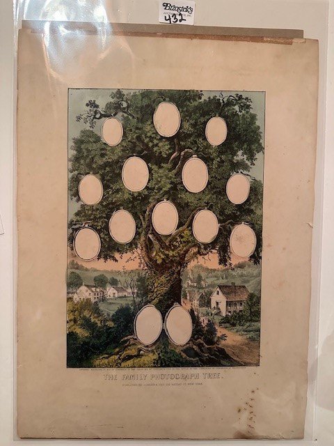 The Family Photograph Tree Currier & Ives, unframed (1 of 1)