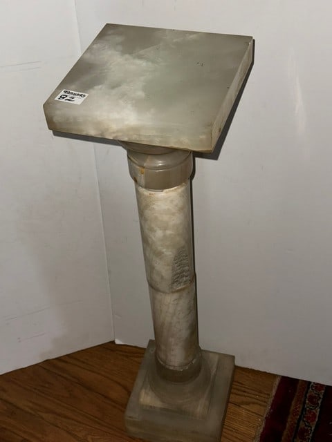 ONYX PEDESTAL: 9" SQ. X 35"H