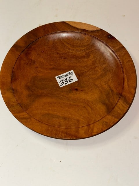 SGN. ED KIM PANA PUA HAWAII MILO ROUND PLATE: 1/32" THICKNESS