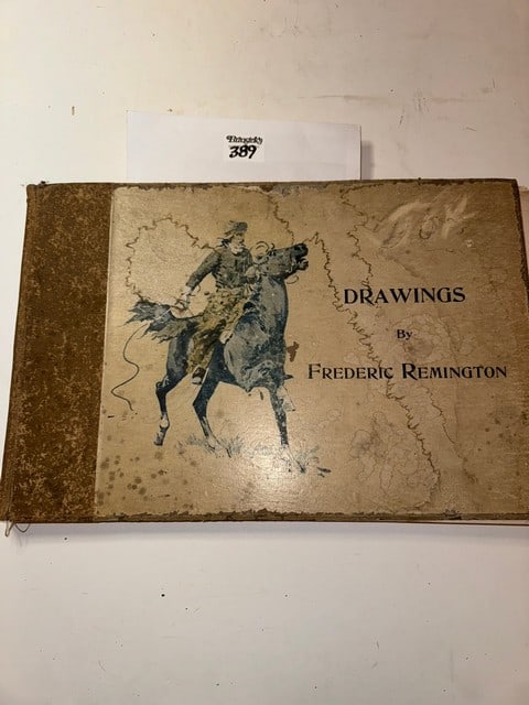 DRAWINGS BY FREDERICK REMINGTON (LOOSE BINDINGS) (1 of 10)