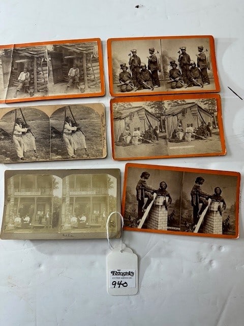 6 STEREO VIEW CARDS OF SOUTHERN VIEWS IN THE UNITED STATES (1 of 1)