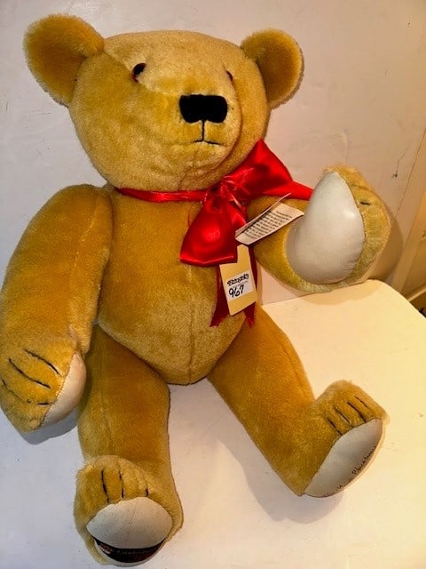 GUND CANTERBURY BEAR "SQUASH" 65/1000 JOINTED ARMS & LEGS, 24" TALL (1 of 4)