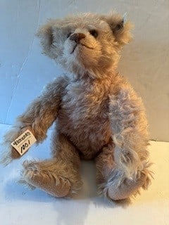 STEIFF TEDDY BEAR WITH GROWLER, 15" TALL (1 of 6)