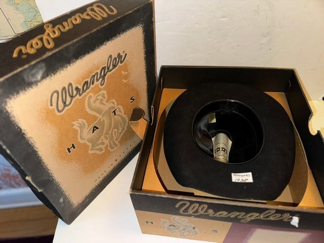 EDDY BROS. DESIGNED BY CHRIS EDDY COWBOY HAT, SIZE 7½ W/BOX (1 of 4)