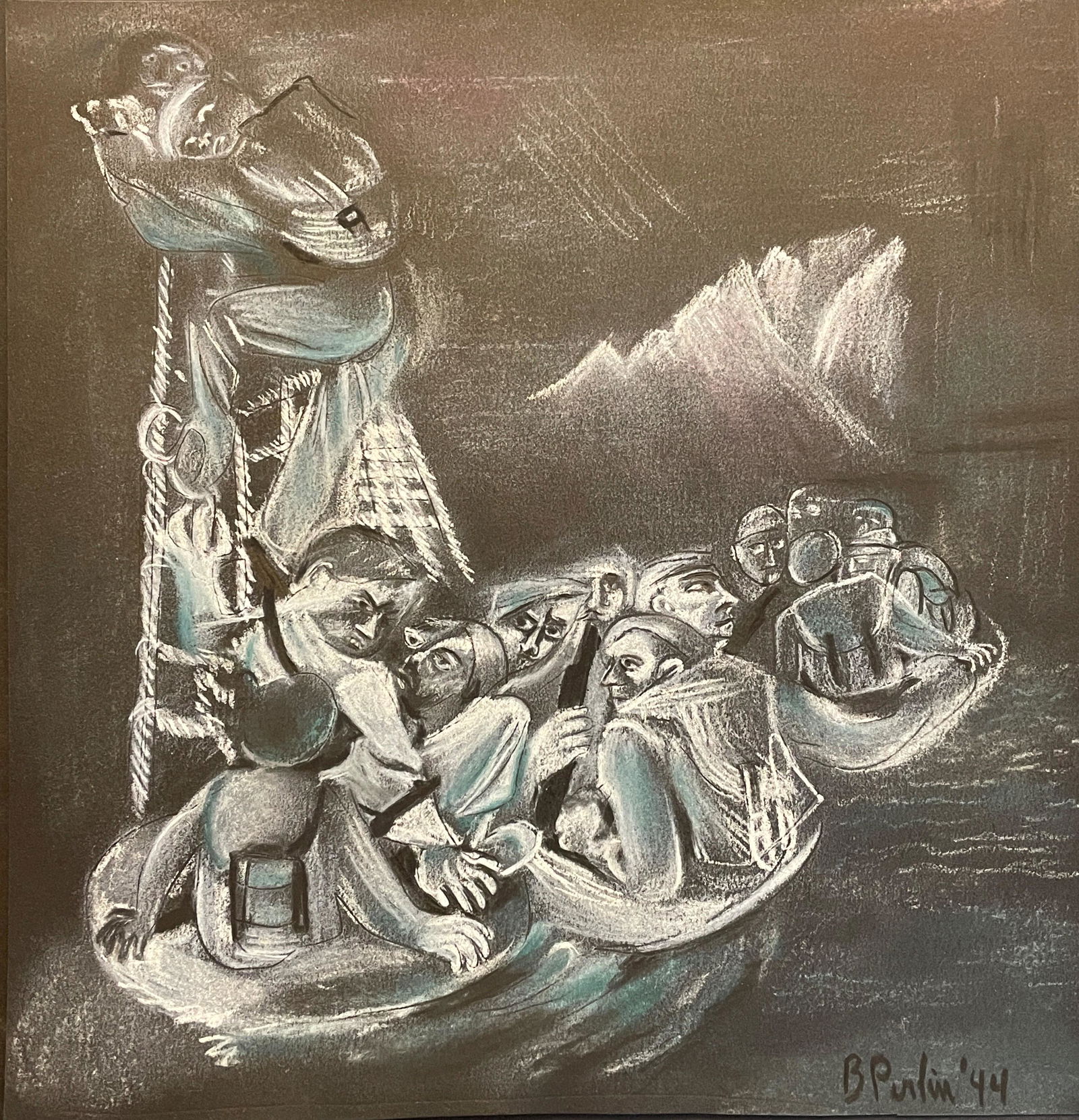 After - Bernard Perlin (1918-2014), (1 of 2)