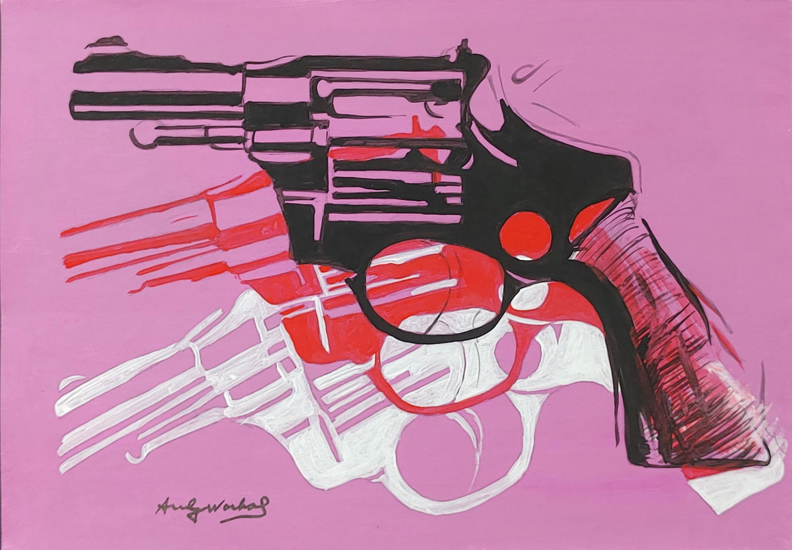 Andy Warhol (1928-1987) Watercolor on Paper (1 of 2)