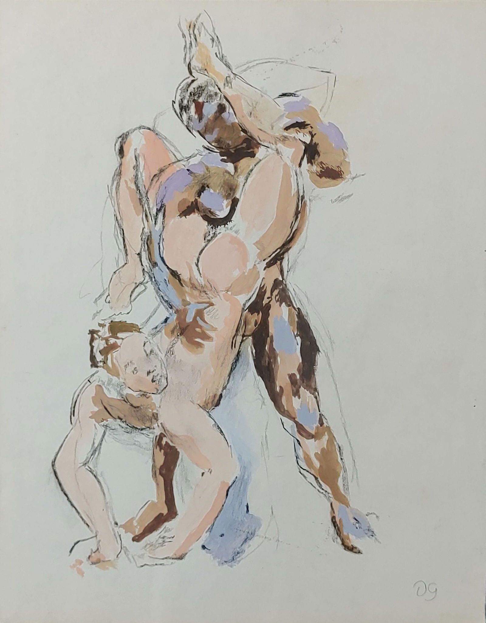 Duncan Grant (1885-1978) Watercolor on Paper (1 of 2)