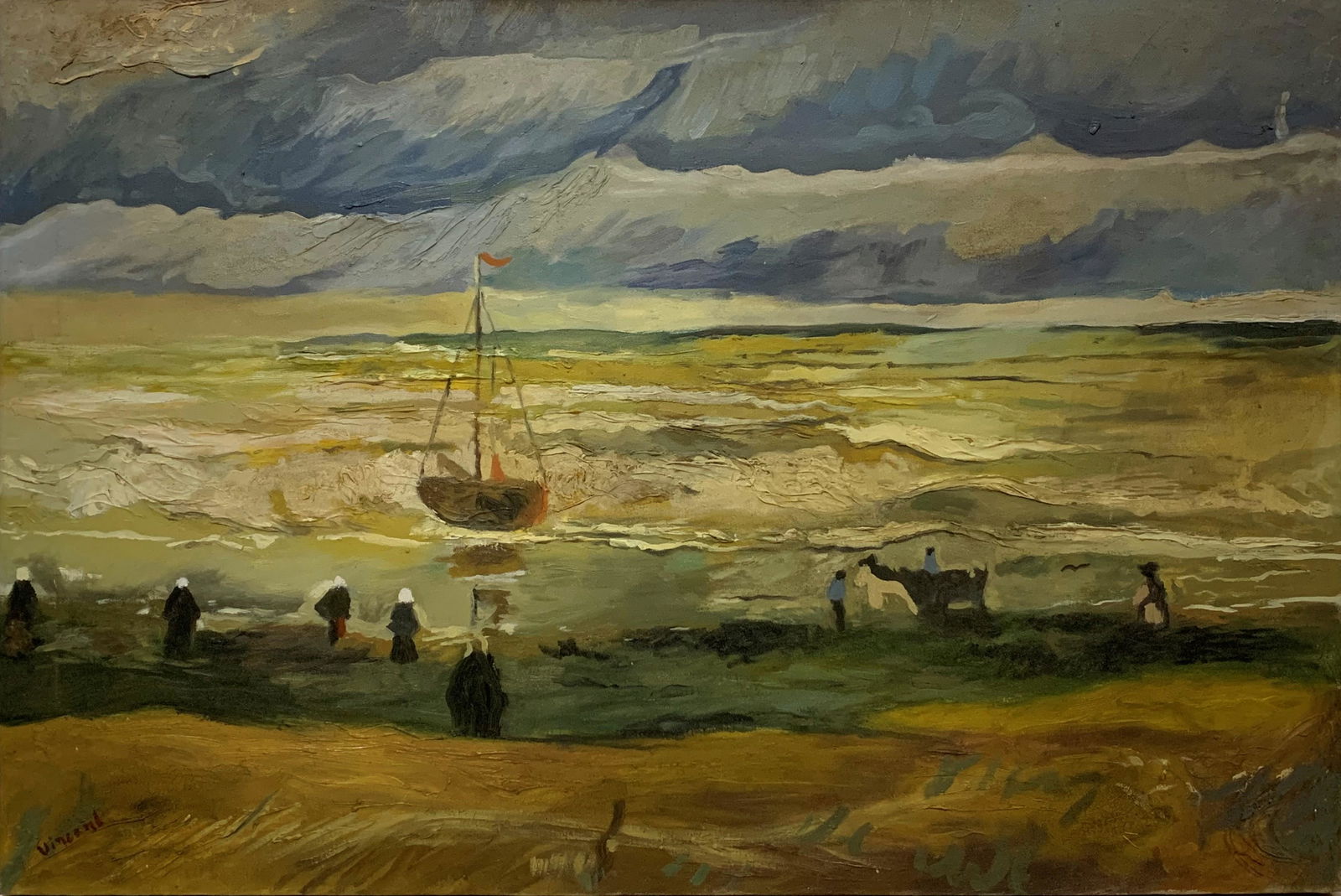 Vincent van Gogh (1853-1890) Oil on canvas In the style of (1 of 2)