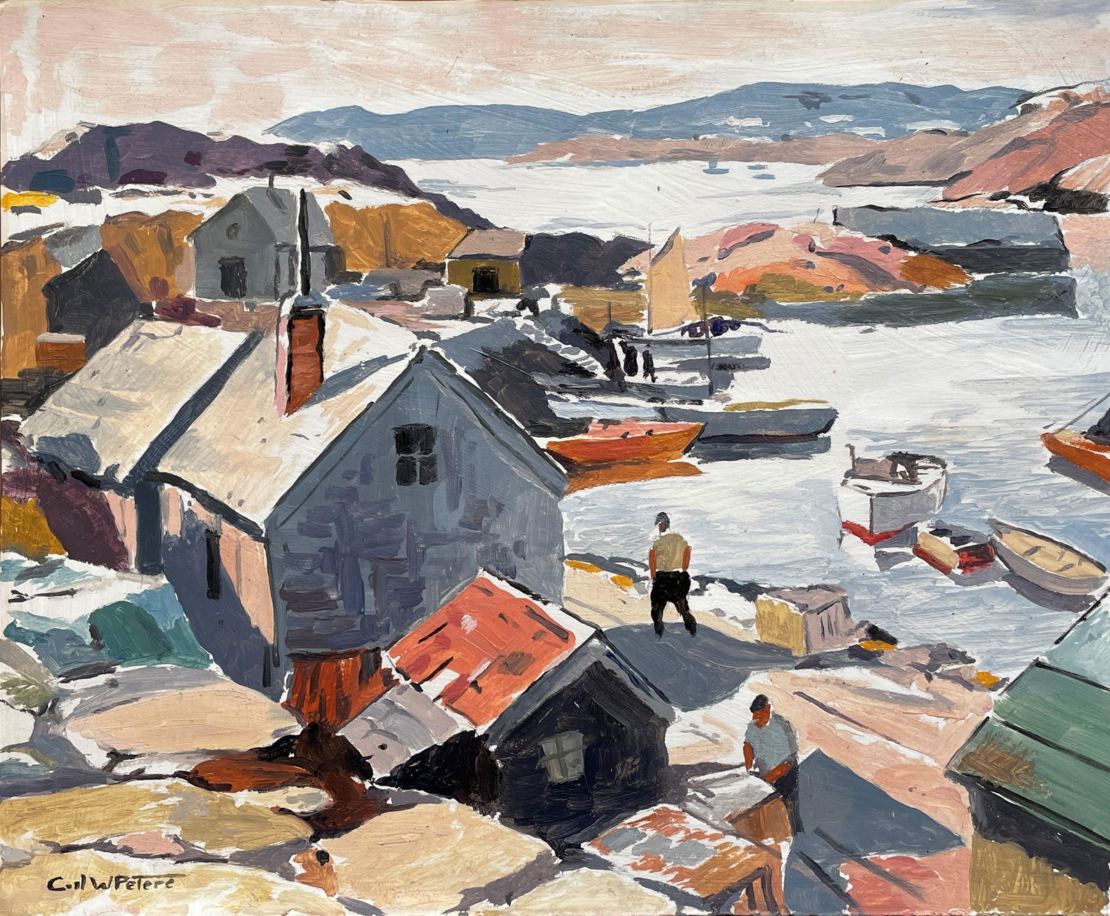 Carl William Peters (1897-1980),   In the style of (1 of 2)