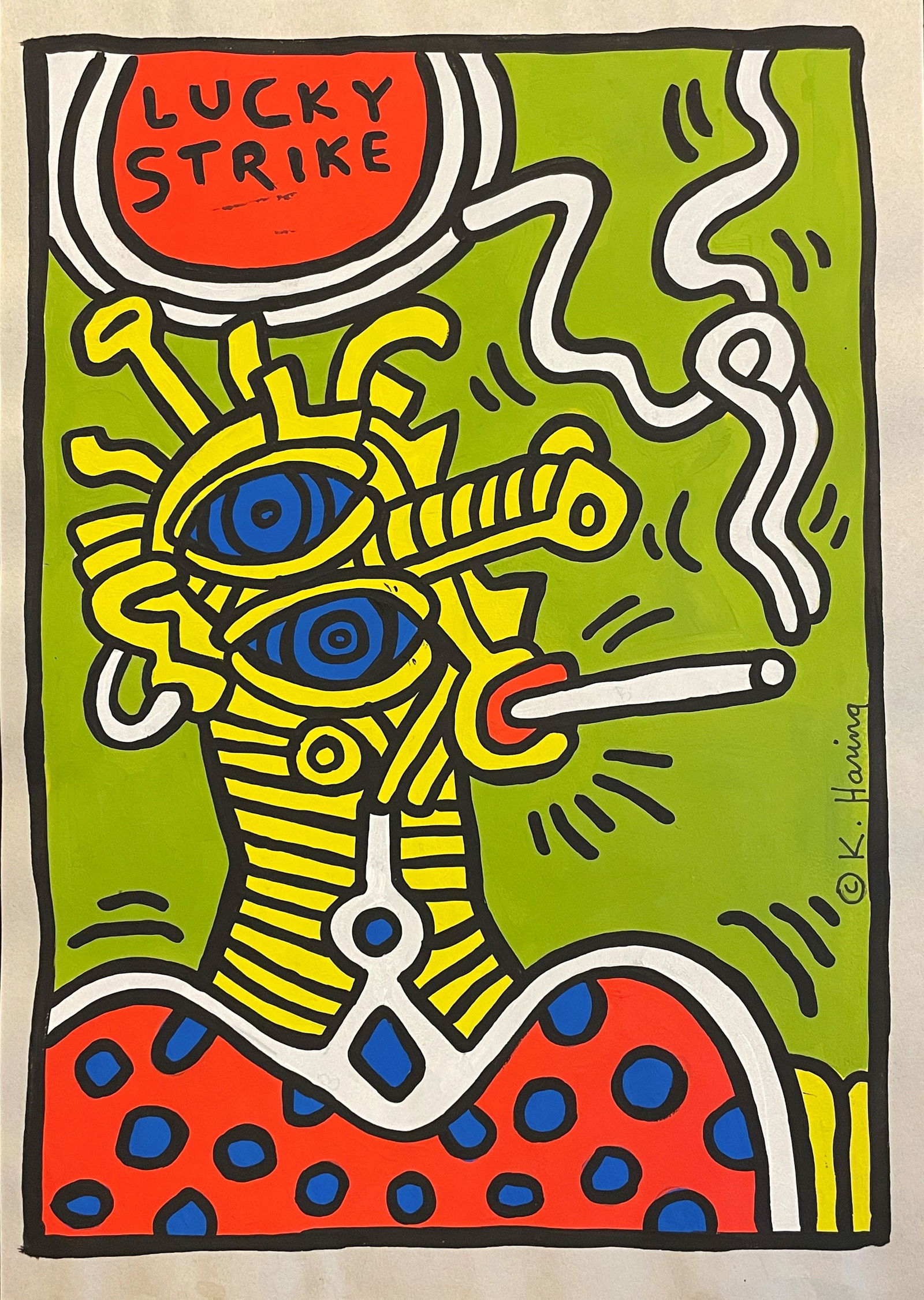 Keith Allen Haring (1918-1979),   In the style of (1 of 2)