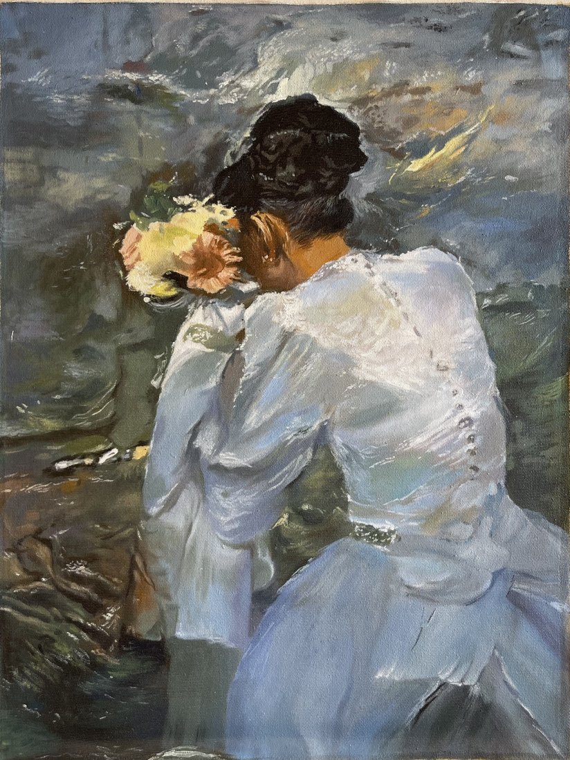 Kalah VaKotel - Oil on Canvas, COA, Signed by the artist. ORIGINAL (1 of 2)