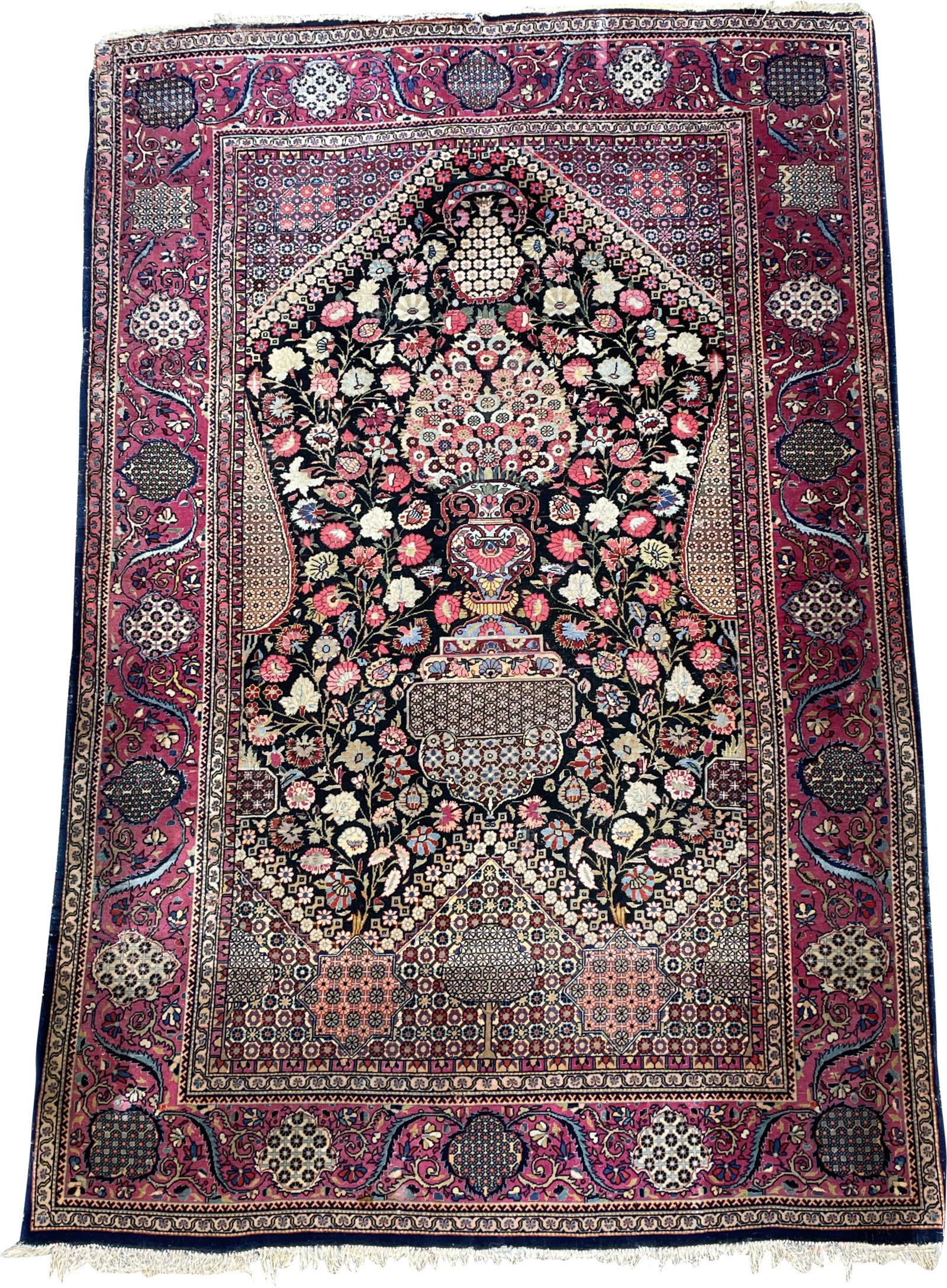 Keshan Persian carpet. Iran around 1900. (1 of 11)