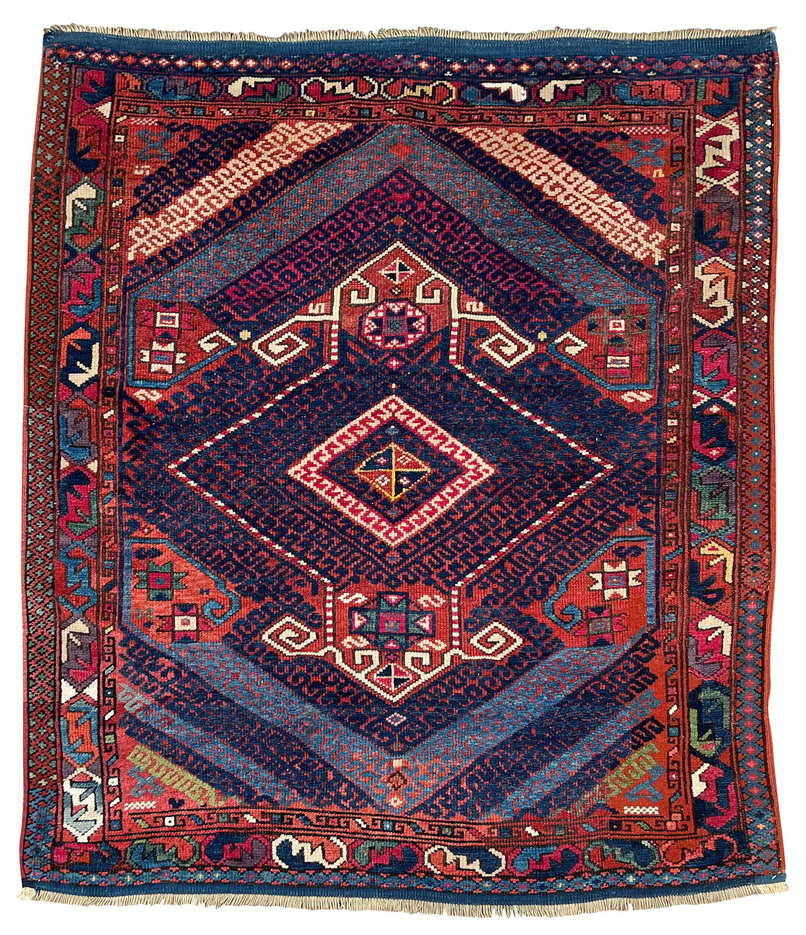 Nomadic carpet. Western Anatolia. Turkey. 2nd half 19th century. (1 of 12)
