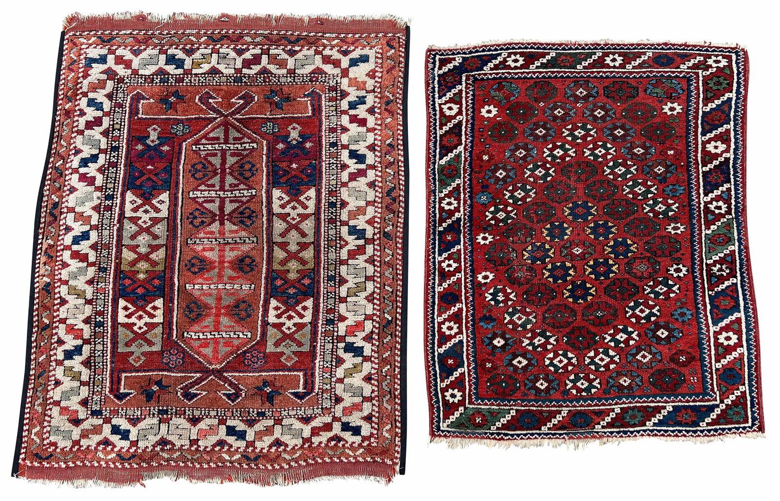 2 small carpets from the Bergama area. Turkey. (1 of 12)