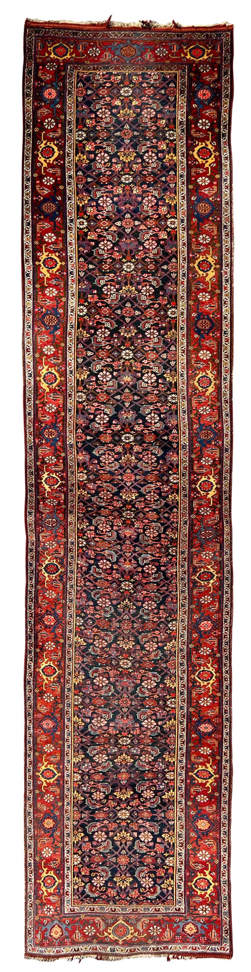 Bidjar with Herati pattern. End of 19th century. (1 of 10)