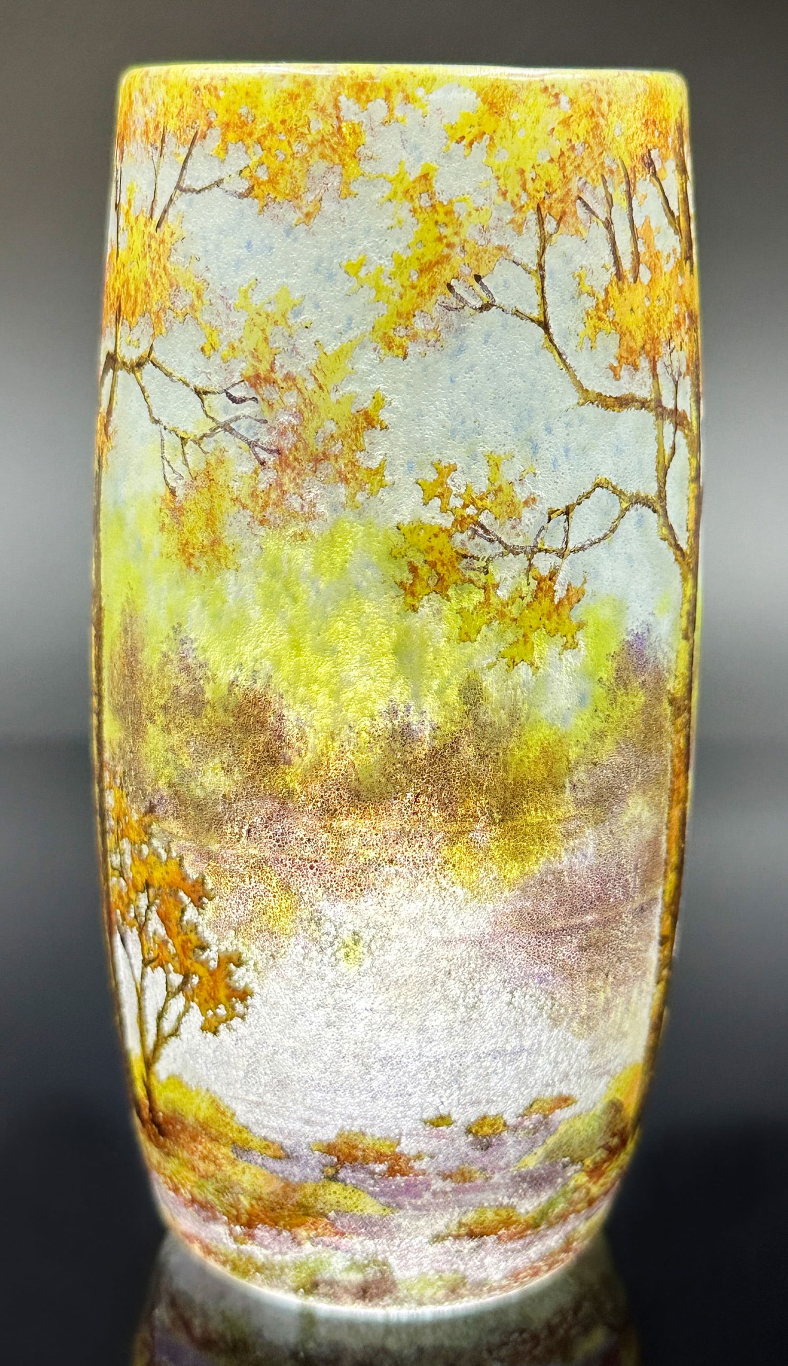 Kleine Vase. DAUM Nancy. Um 1900.  |  Small vase. DAUM Nancy. Around 1900. (1 of 10)