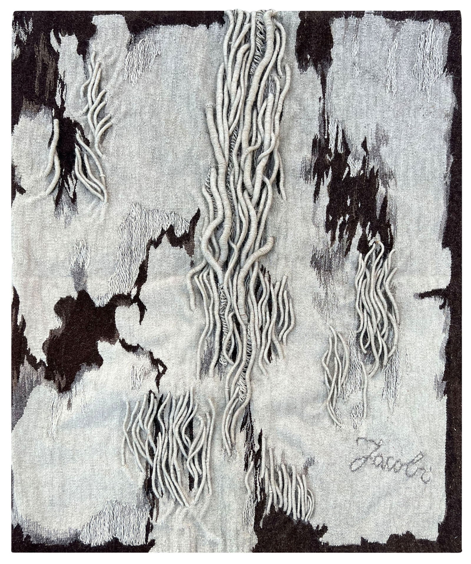 Ritzi & Peter JACOBI (XX - XXI). Tapisserie. Textiler Wandbehang. Design. 1970er Jahre.  |  Ritzi & (1 of 9)