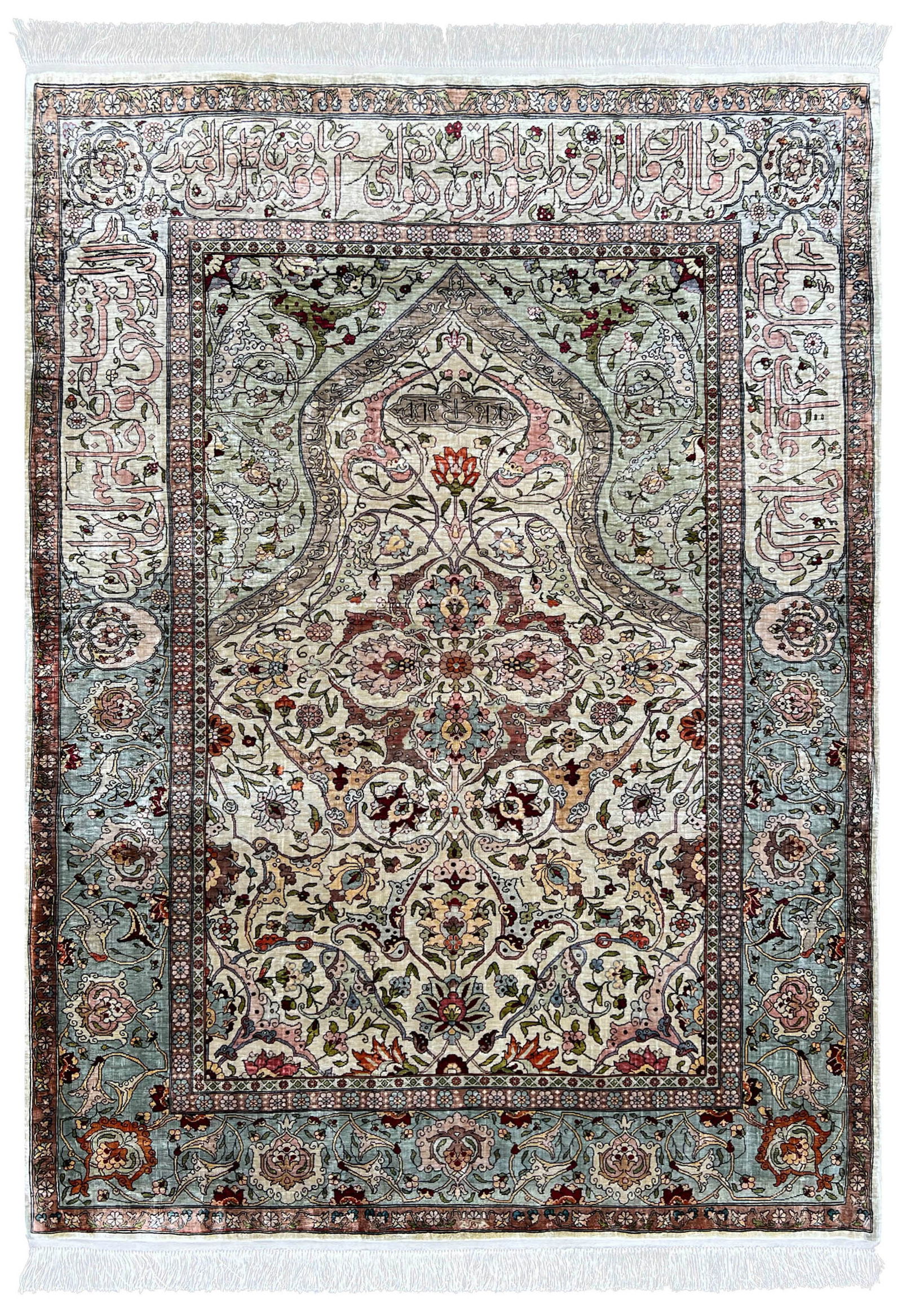 Hereke Seide. Türkei. Um 1960.  |  Hereke silk. Turkey. Circa 1960. (1 of 10)