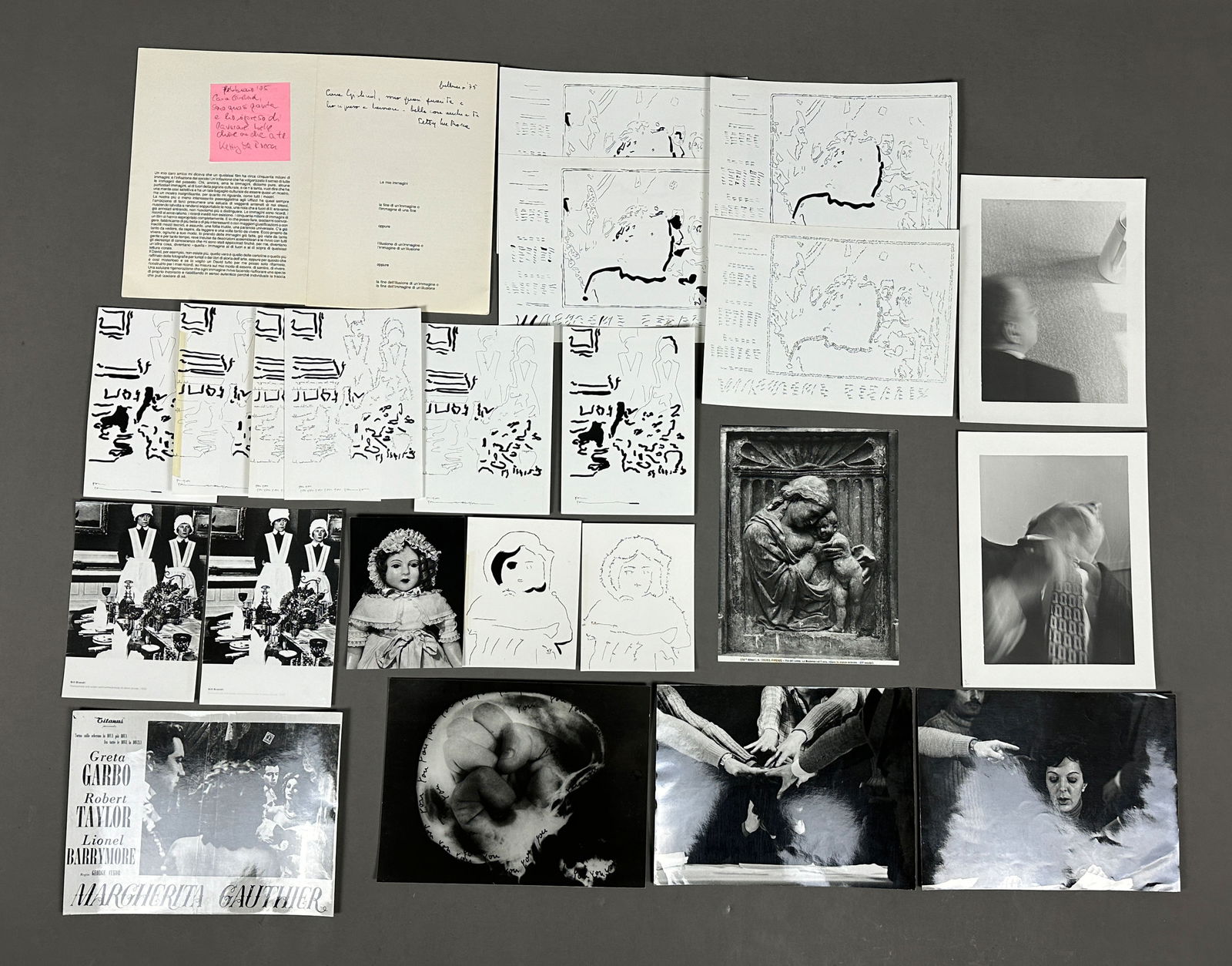 Ketty LA ROCCA (1938 - 1976). Photographs. Exhibition catalogue. documenta 1975. (1 of 12)