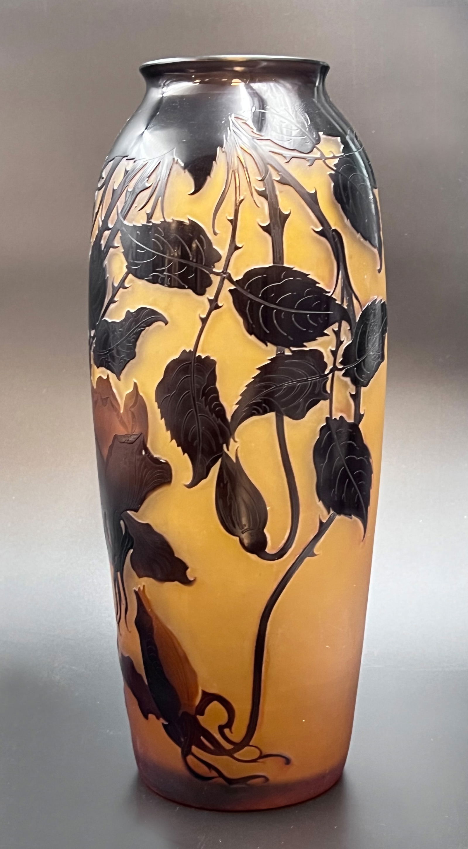 Vase. Paul NICOLAS (1875 - 1952). D'Argental. Art Nouveau. Around 1920. (1 of 9)