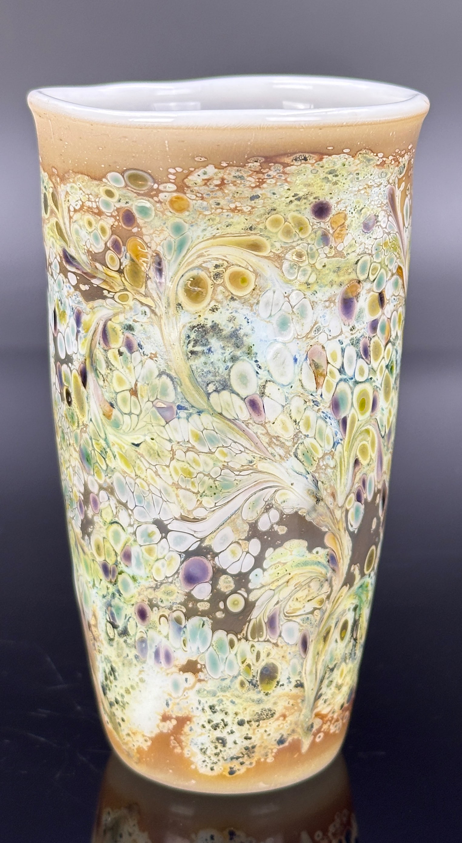 Small vase. Kurt WALLSTAB (1920 - 2002). 1980s. (1 of 9)