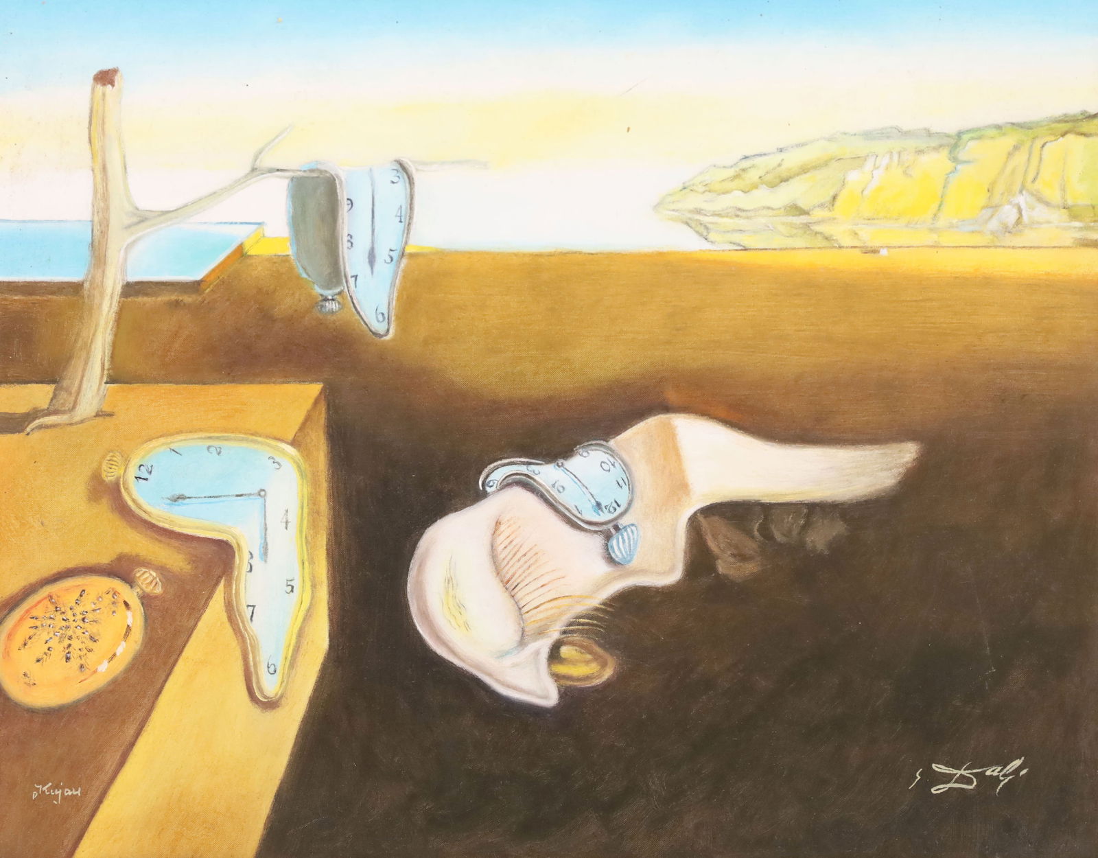 Konrad KUJAU (1938–2000) after Salvador DALI (1904–1989). ‘The Persistence of (1 of 7)