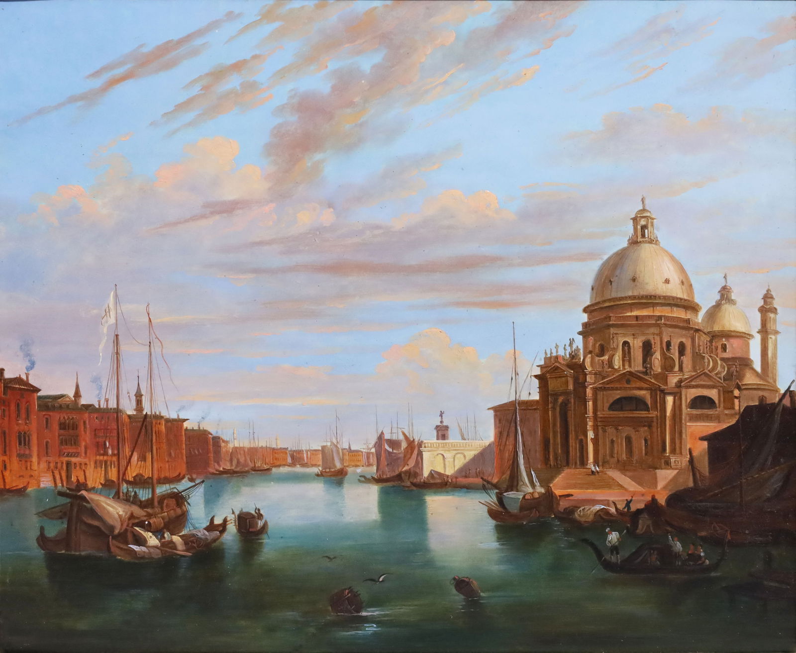 UNSIGNIERT (XX). Venice view. View of the Grand Canal. (1 of 7)