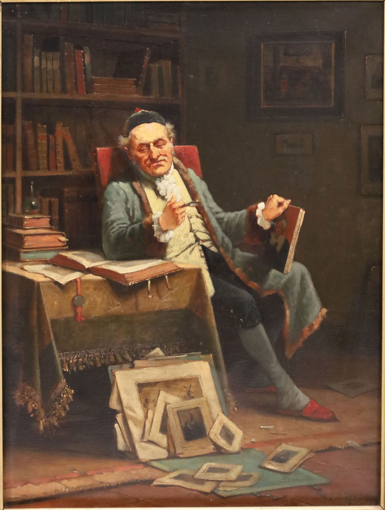 Charles Meer WEBB (1830–1895). The art collector. (1 of 8)