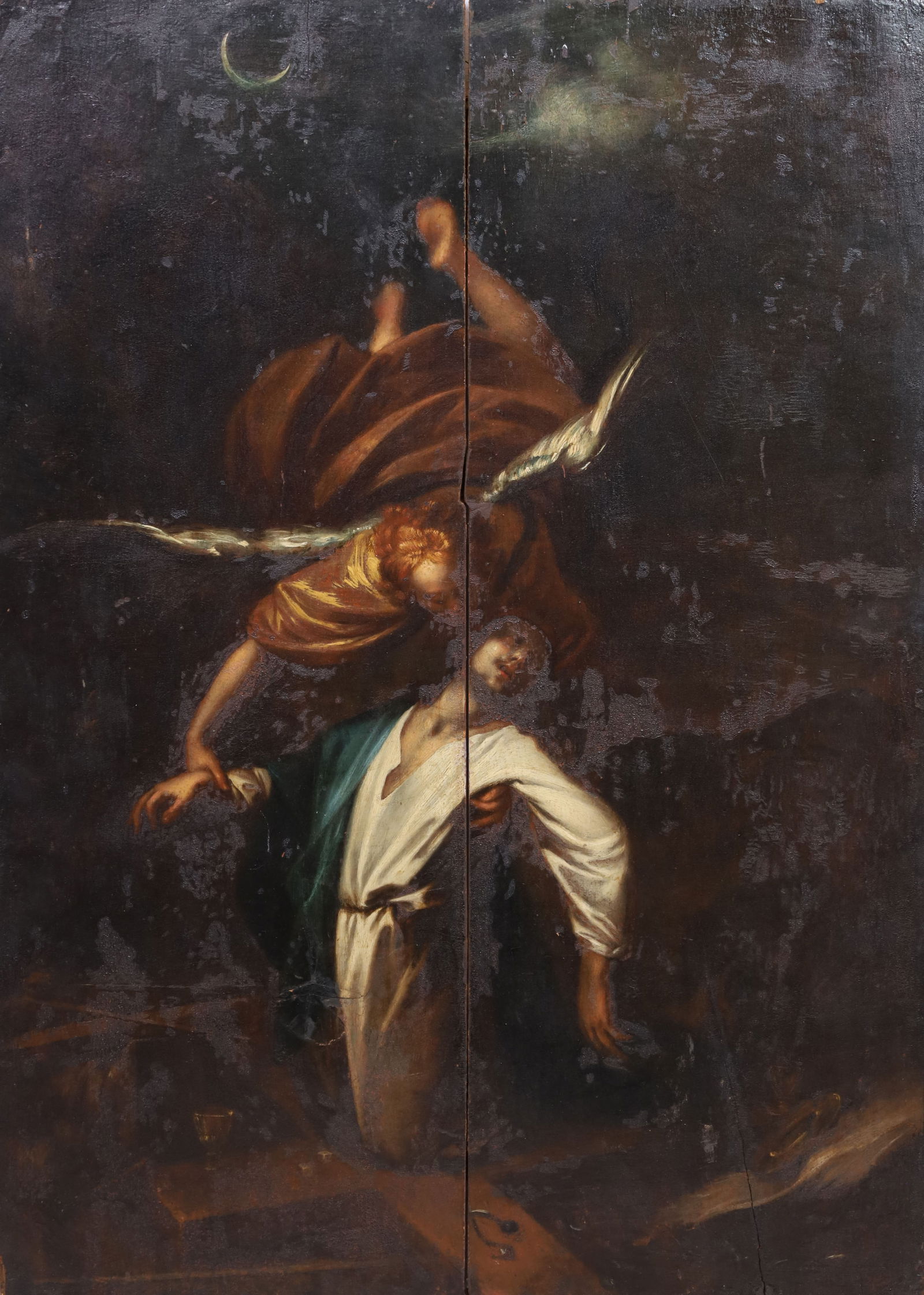 Francesco DEL CAIRO (1598/1607 - 1665/1667) copy after. Christ in the Garden. (1 of 12)