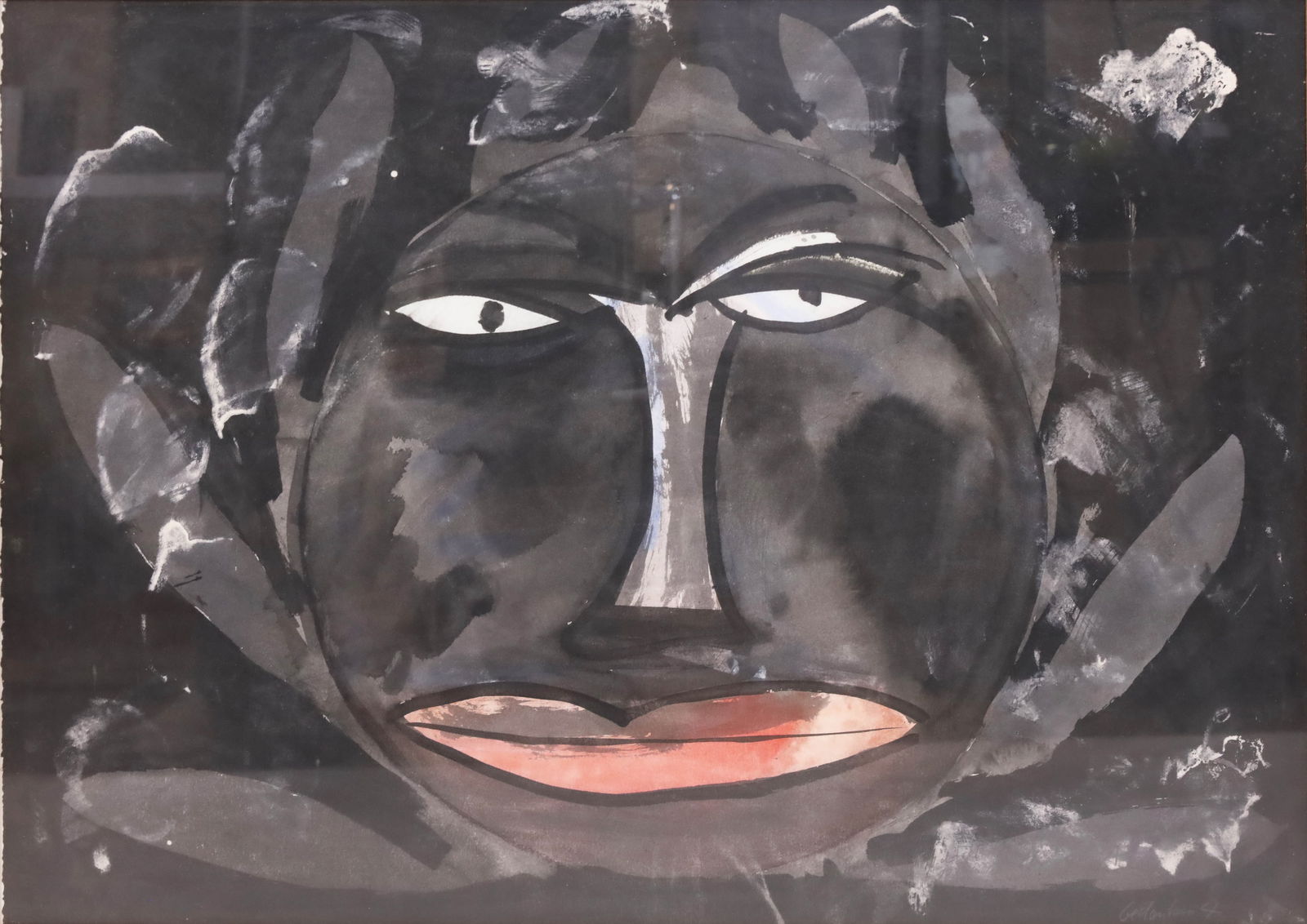 Herbert ACHTERNBUSCH (1938 - 2022). "Gedanken 4". 1993. (1 of 6)