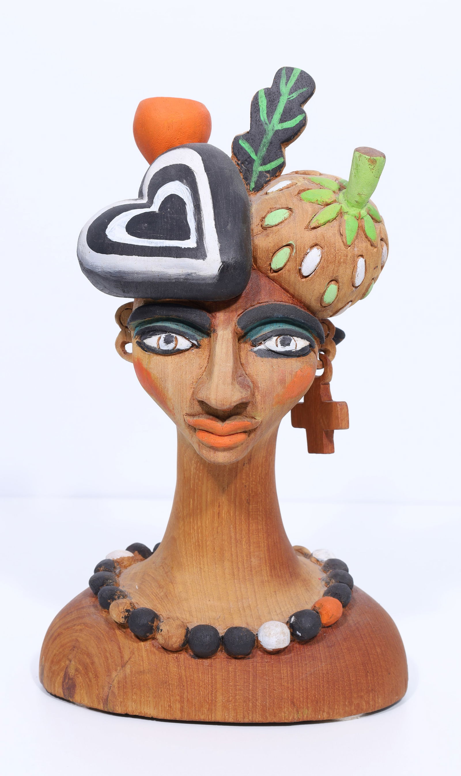 Elvira BACH (1951). Wooden sculpture. "La Dolce Vita". 2005. (1 of 10)