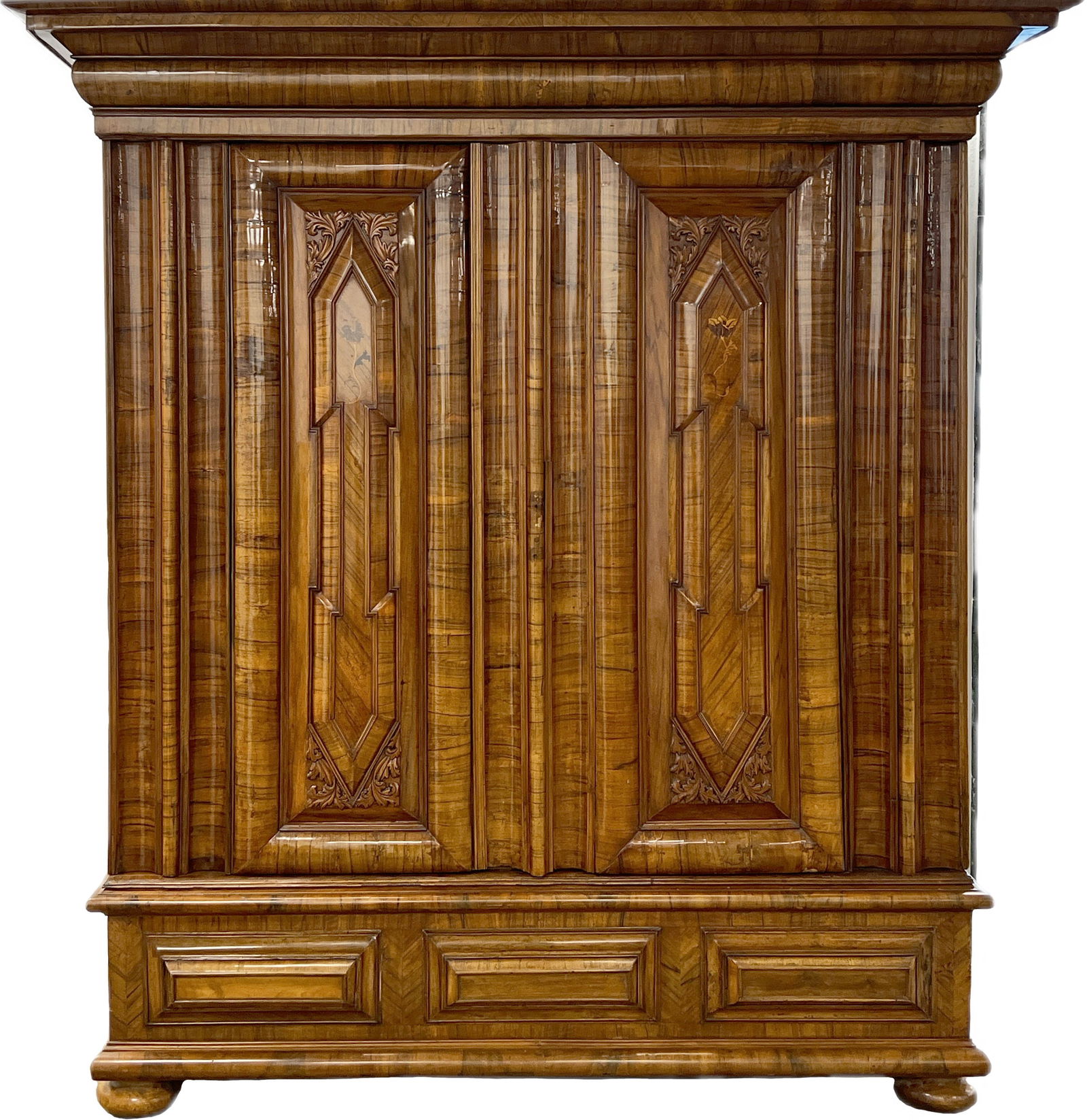 Wave cabinet Nuremberg or Augsburg. Baroque. Around 1780. (1 of 20)