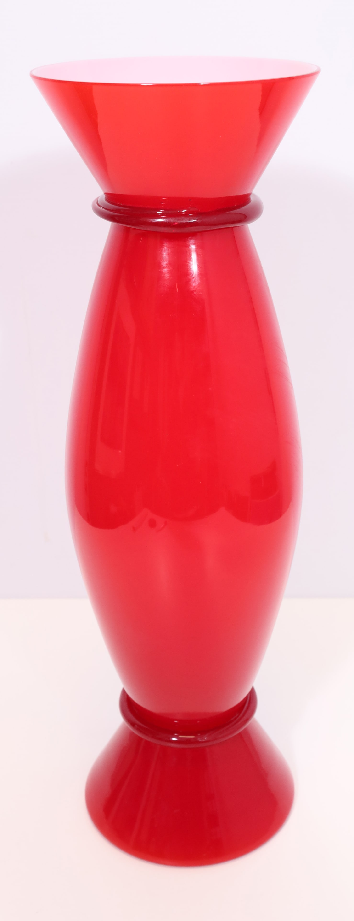 Alessandro MENDINI (1931 - 2019). ‘Acco’. VENINI Murano glass vase. Italy. 2001. (1 of 9)