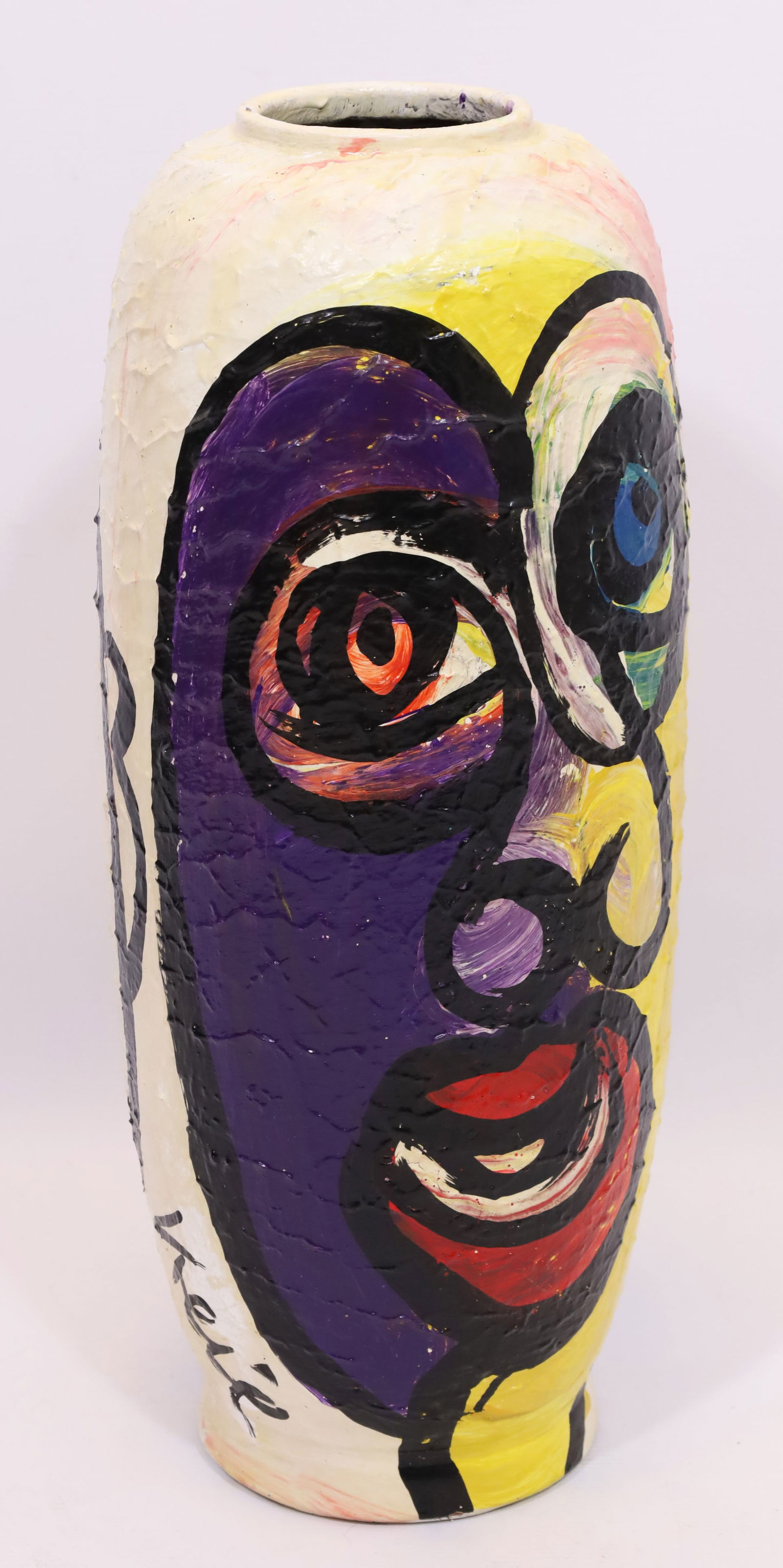 Peter Robert KEIL (1942). Large artist's vase / floor vase. (1 of 8)