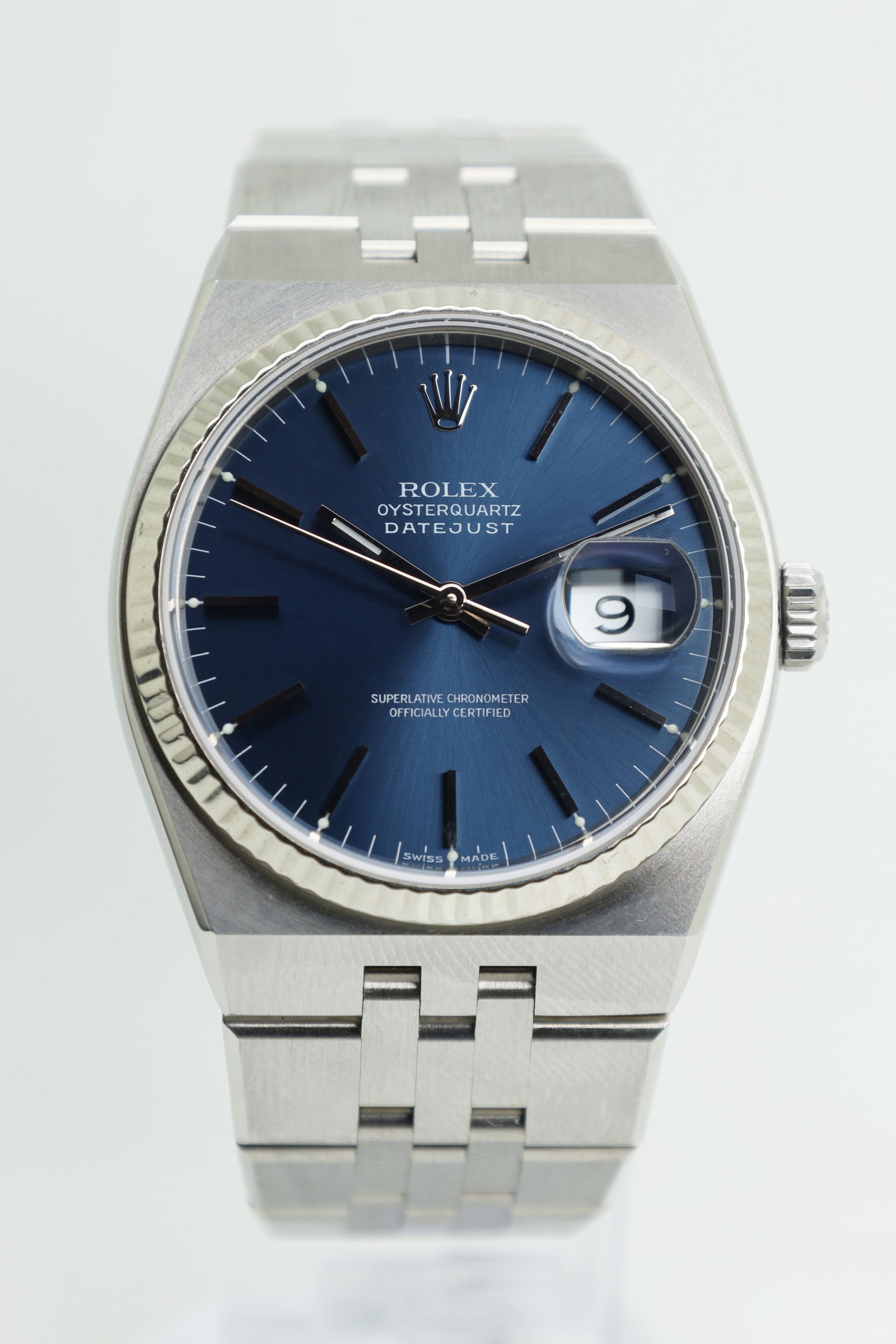 ROLEX. Datejust Oysterquartz. Men's wristwatch. Switzerland. (1 of 12)