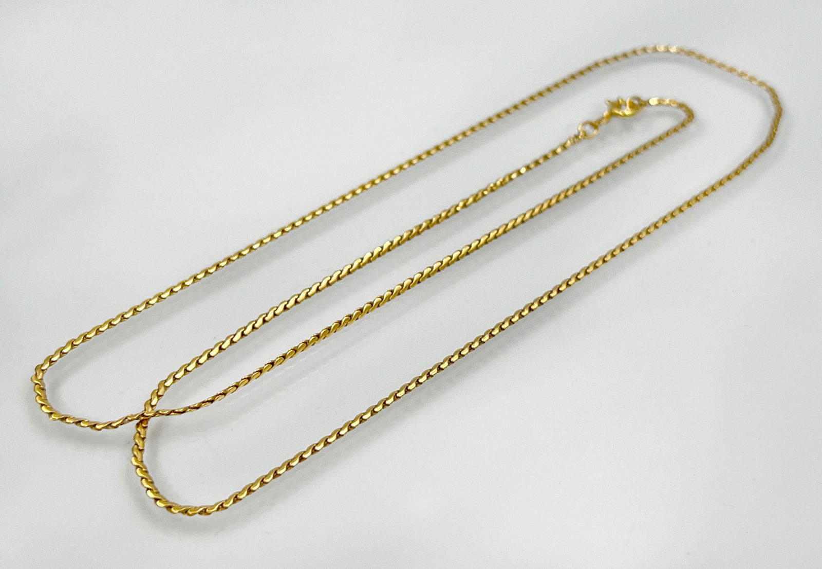 Tank chain. 750 yellow gold. (1 of 5)