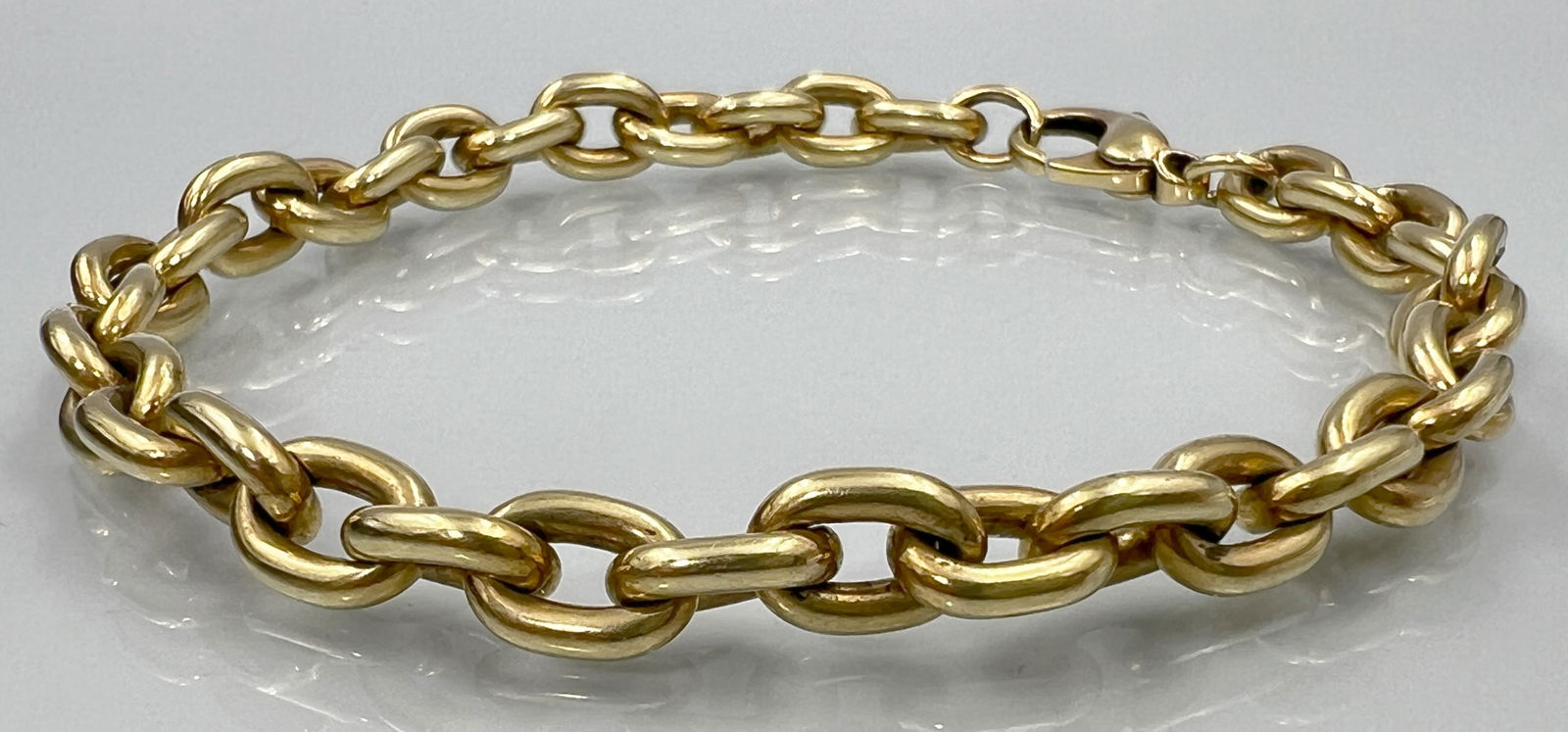 Anchor bracelet. 585 yellow gold. (1 of 4)