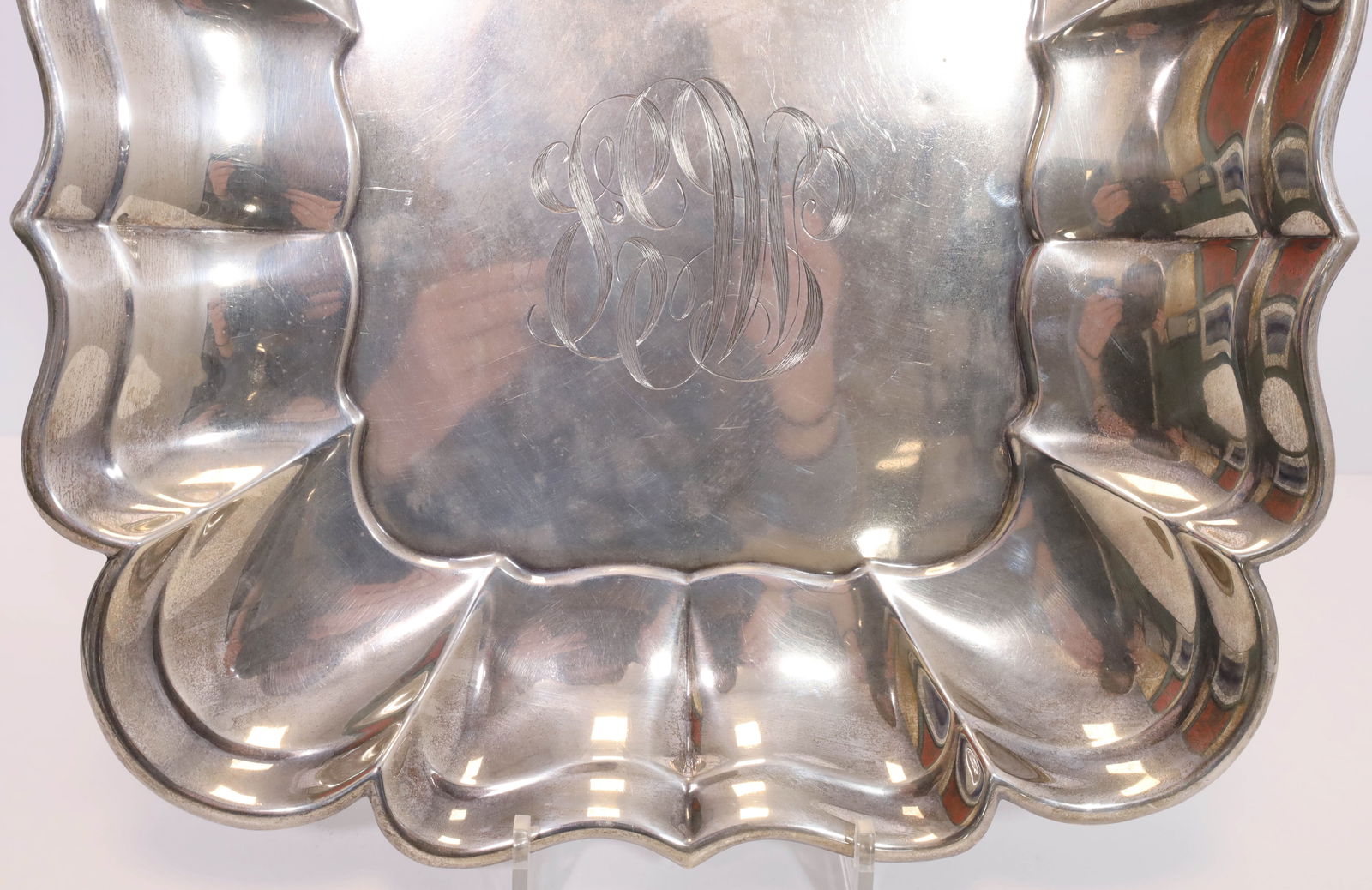 Tray. 925 silver. - 3