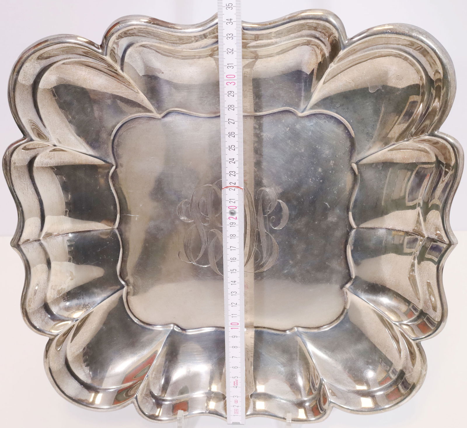 Tray. 925 silver. - 7