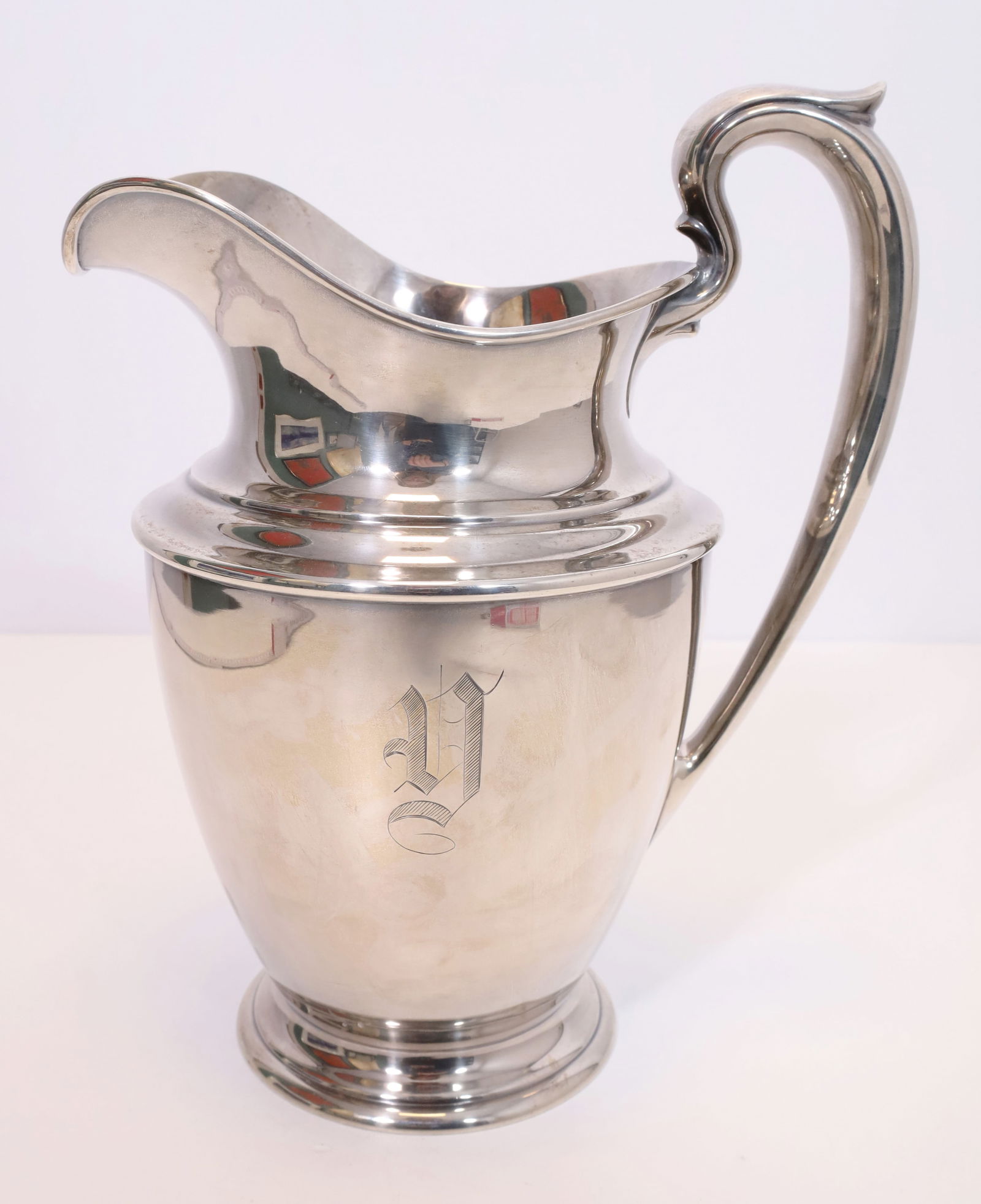 Large jug. 925 silver. England. (1 of 9)