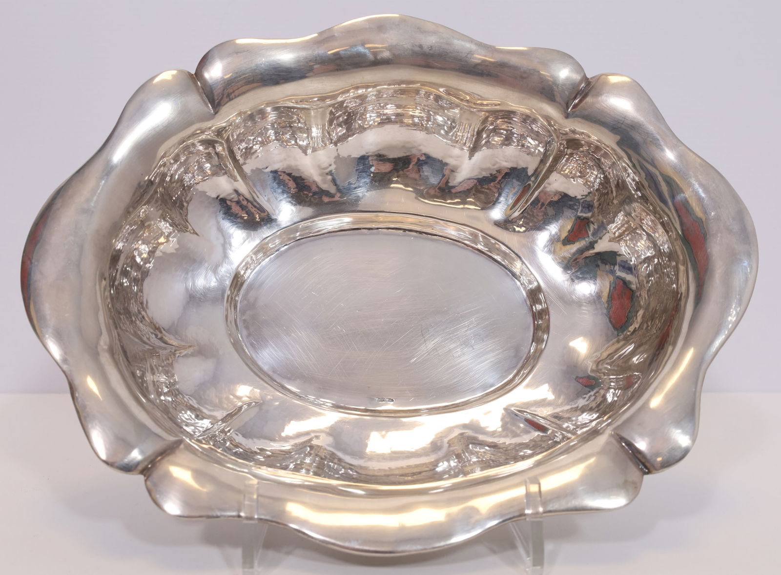 Fruit bowl. 900 silver. (1 of 9)