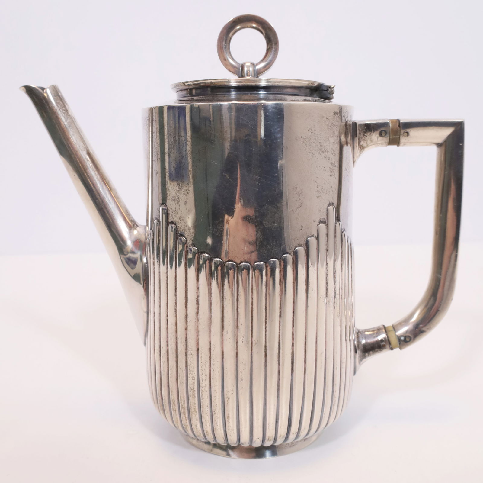 Moka pot. 800 silver. (1 of 11)