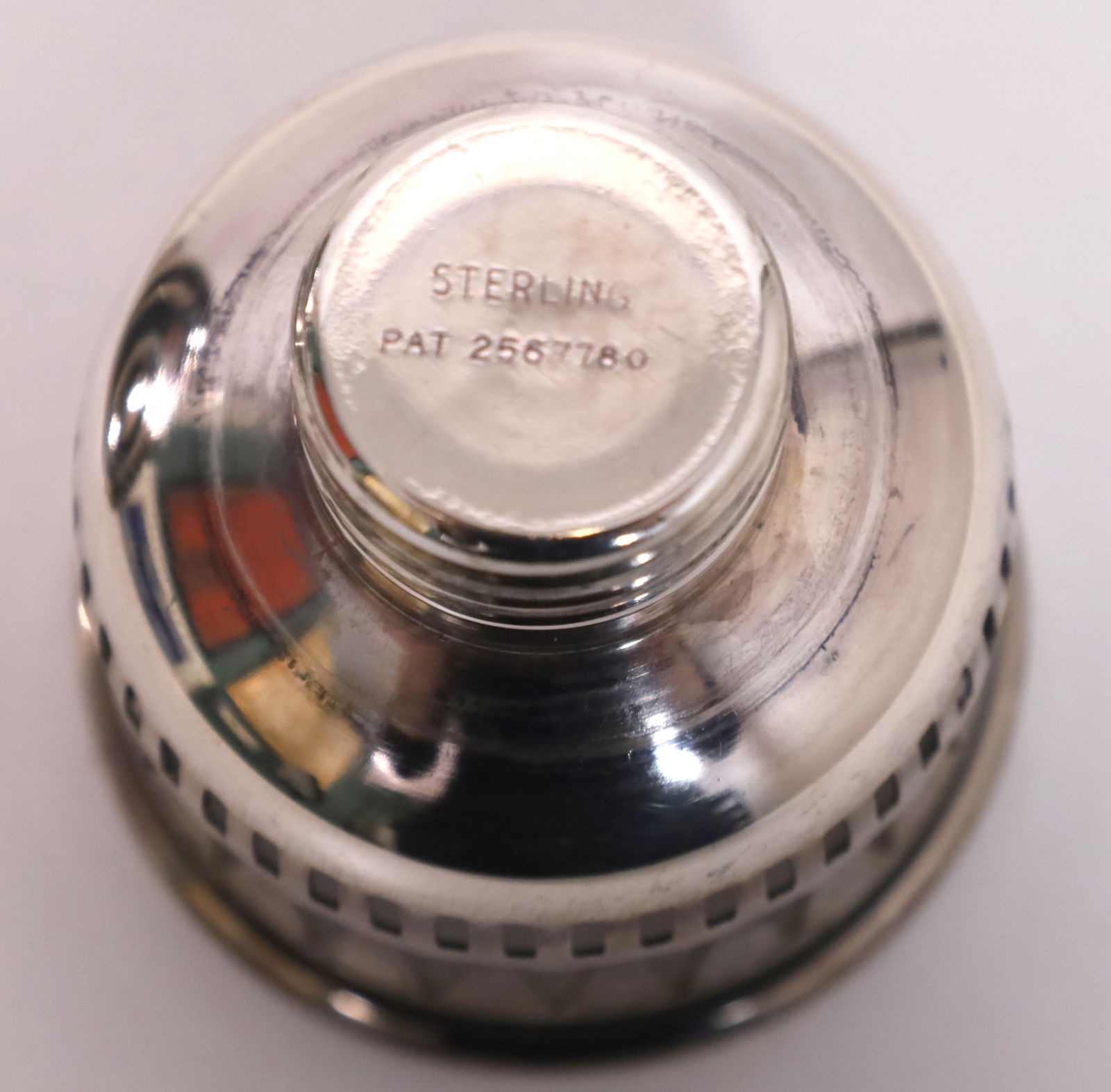 Candlestick. 925 silver. - 6