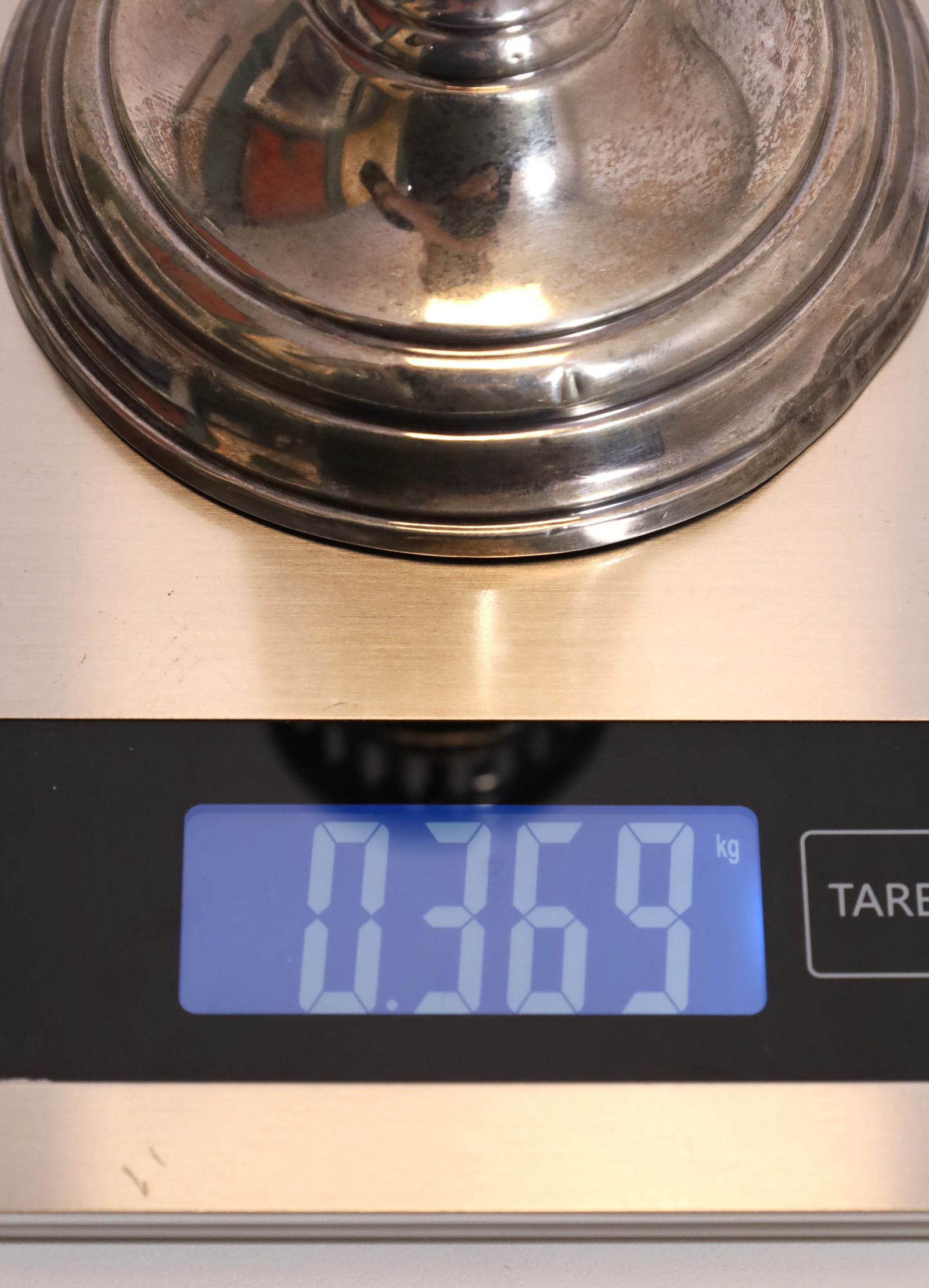 Candlestick. 925 silver. - 9