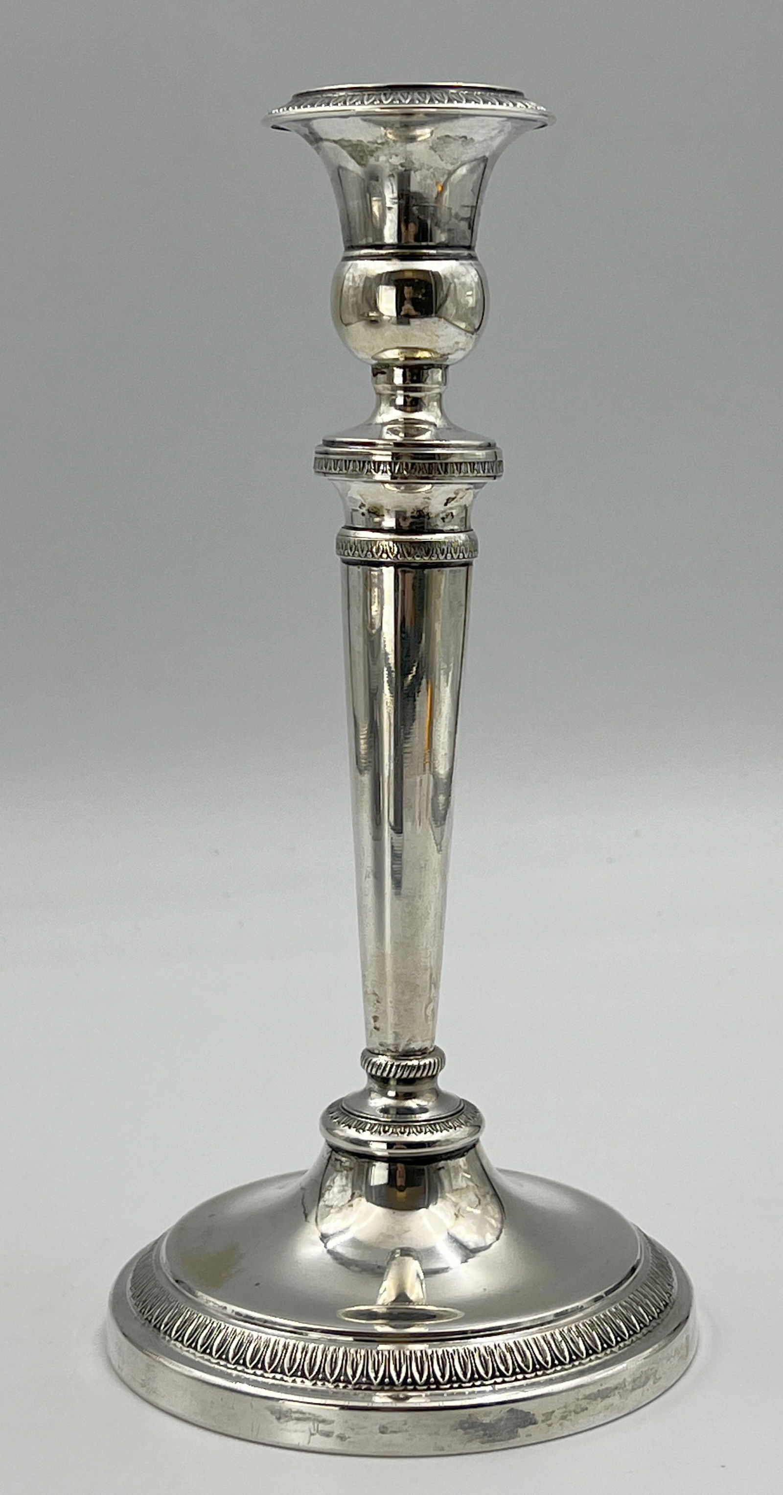 Candlestick. 800 silver. - 2