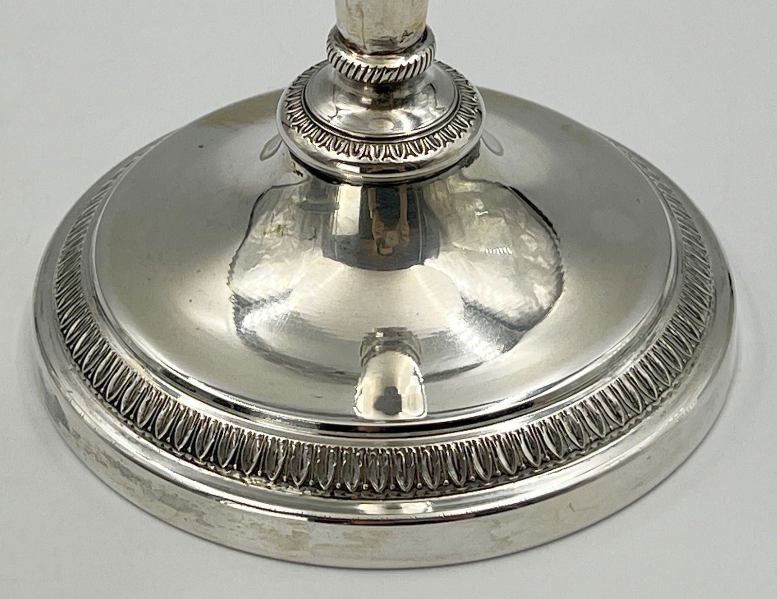 Candlestick. 800 silver. - 4