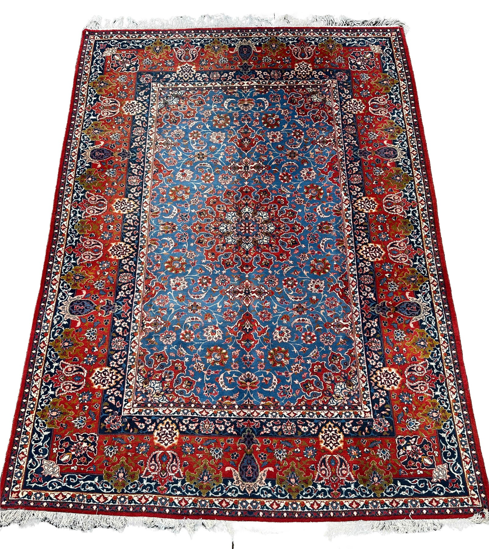 Isfahan Najafabad. Approx. 380 cm x 272 cm. Circa 1960. (1 of 12)