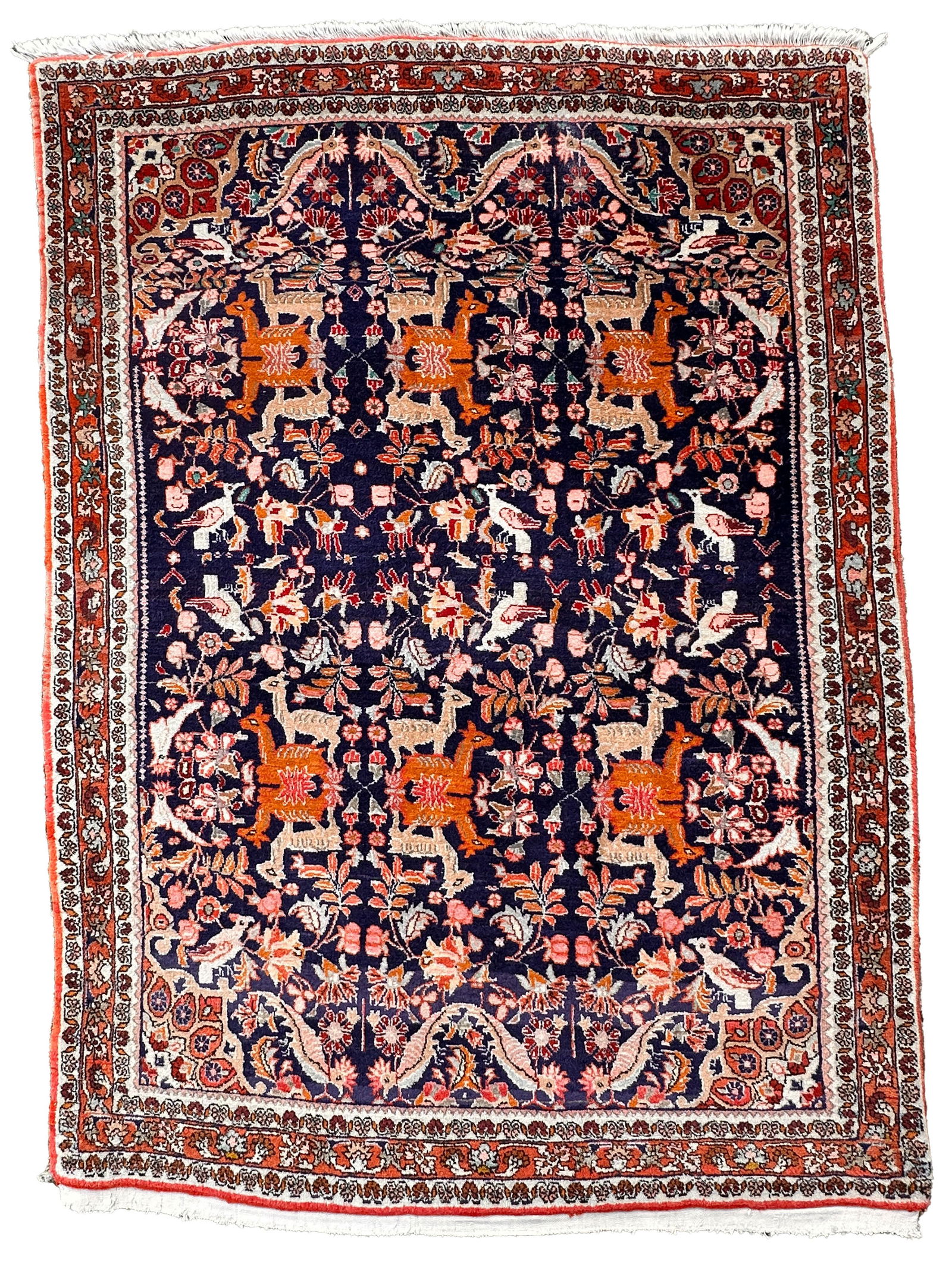 Bidjar. Approx. 156 cm x 118 cm. Circa 1950. (1 of 5)