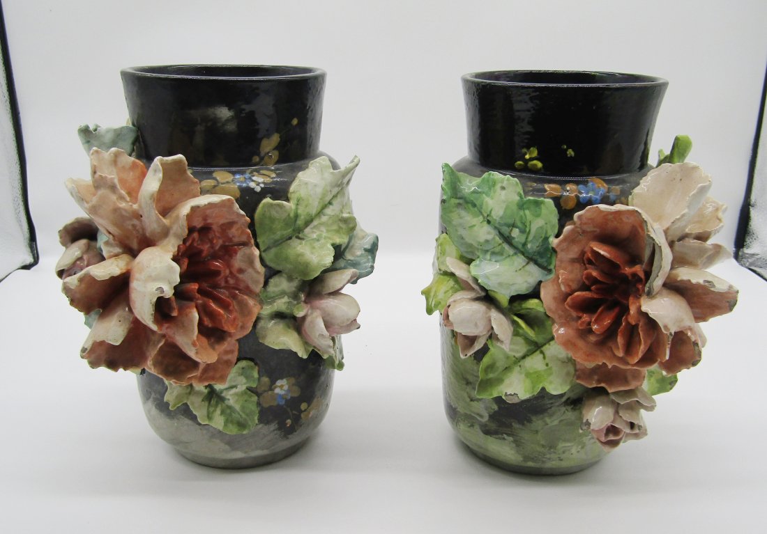 pair of antique Amphora vases (1 of 5)